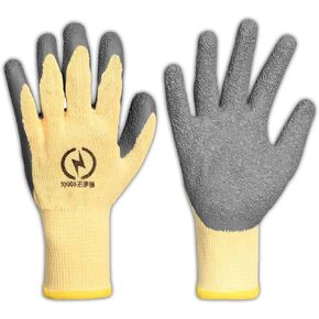 Electrical Insulated Gloves, 400V Voltage Resistance Electrician High Voltage Gloves Flame Retardant Insulation Work Gloves with Rubber Non Slip Design Electrician Gloves