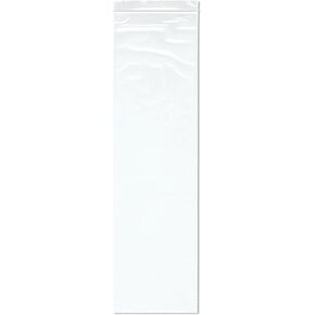 Plymor 6" x 20" (Pack of 100), 2 Mil Zipper Reclosable Plastic Bags