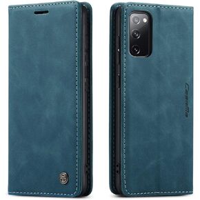 Samsung Galaxy S20 FE 5G Wallet Case Cover, Magnetic Stand Flip Protective Leather Case Purse Style with ID & Credit Card Holder Case for Samsung Galaxy S20 FE 5G 6.5 inch (Coffee)