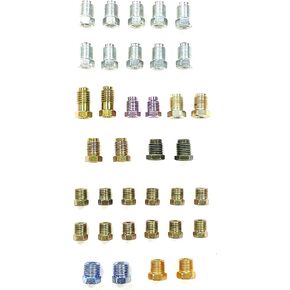 The Stop Shop Brake Line Fitting Assortment For 1/4 Inch Tubing, Inverted Flare & Bubble/ISO Flare, Metric & SAE