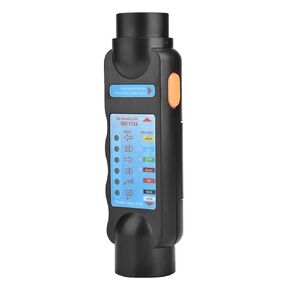 7 Pin Wiring Tester,12V Trailer 7 Pin Towing Light Wire Circuit Blue Wiring Tester Plug Connector
