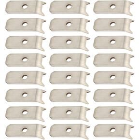 24 Pack FC-1 Trailer Floor Hold Down Clip Steel Flooring Decking Bearclaw Wood Deck Truck