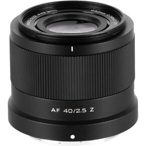 VILTROX AF 35mm F1.7 Z, AF 35mm F1.7 Z-Mount Lens for Nikon Camera Lens, Autofocus APS-C Lens for Nikon Z-Mount Z7 II Z fc Z6 II Z50 II Z6 III Z6 Z7 Z30
