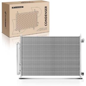 A-Premium Air Conditioning A/C Condenser Compatible with Nissan Rogue 2008-2013 2.5L, Rogue Select 2014-2015 2.5L, Replace# 92100JG000
