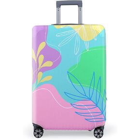 ICOSY Luggage Suitcase Covers for Luggage, Elastic Luggage Cover Protector Scratch Resistant Travel Essentials Suitcase Cover Fits 18-32 Inch Luggage