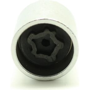 TMAX 527 Wheel Lock Nut Screw Removal Key Anti-Theft Lugnut Socket S3056 for Vw Audi Vag Volkswagen Vehicles