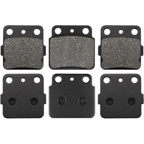 ZICOO Front & Rear Brake Pads for Suzuki LTZ 400 LT-Z 400 Quadsport 2003-2013 for Kawasaki KFX400 KSF400A 2003-2006 for Arctic Cat 400 DVX Sport 2004-2008
