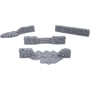 EnderToys Stone Walls by Terrain4Print, 3D Printed Tabletop RPG Scenery and Wargame Terrain for 28mm Miniatures