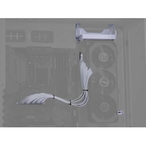 Lian-Li Accessory O11DE-2W Upright GPU kit for O11DEX White