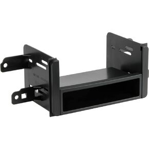 Scosche TA2113B Compatible with 2012-14 Toyota Yaris ISO Double DIN & DIN+Pocket Dash Kit Black