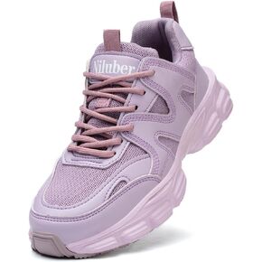Fashion Women's Chunky Sneakers Lace-Up Platform Sneakers for Women Lightweight and Comfortable Fashion Sneakers Casual Dad Shoes