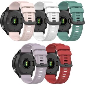Band for Garmin Forerunner 955, Soft Silicone Replacement Band for Garmin Forerunner 955 / Forerunner 955 Solar (No Tracker, Replacement Bands Only)