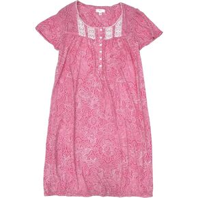 ثوب نوم نسائي خفيف الوزن من Secret Treasures وردي بيزلي زهري in Kuwait