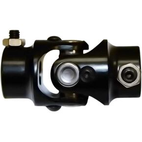 Universal Steering U Joint 9/16" - 26 Spline to 3/4" DD Black Steel
