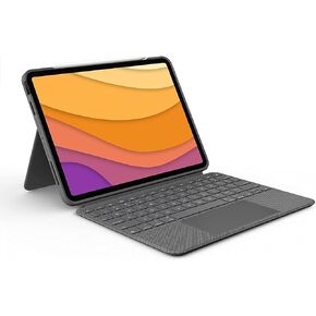Logitech Combo Touch iPad Air (4th, 5th gen - 2020, 2022) Keyboard Case - Oxford Grey (Renewed)