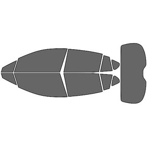 Rvinyl Window Tint Kit Compatible with Subaru Crosstrek 2018-2023 Installation Kit (Complete)