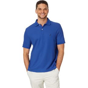 Nautica Men's Sustainably Crafted Classic Fit Deck Polo