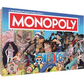 Monopoly: One Piece Edition Board Game | Buy, Sell, Trade with Popular Characters from The Manga & Anime Series | Featuring 9 Miniature Tokens | Officially Licensed Merchandise and Collectible