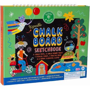 Floss & Rock 47P5966 Chalkboard Sketchbook, Multicolor