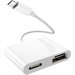 USB C to HDMI Digital AV Adapter with 100W USB C Fast Charging Port, Type C with Charging Port for Mac Book，iPad Pro,XPS 17,Galaxy,Dell，Surface Book 3