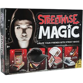 Streetwise Magic Kit - 75+ Easy to Learn Street Magic Tricks - It's Magic by Hanky Panky Toys - Amaze Your Family & Friends - for Kids & Teens Age 8+ - Instructional Videos Online
