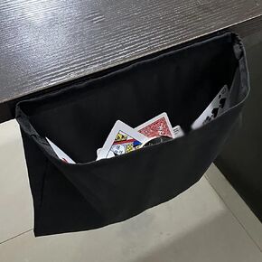 Magician's Table Pocket Magic Tricks Card/Coin Magic Bag Stage Magic Gimmick Close up Magic Props Easy to Set up Small Stuff