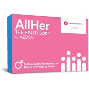 AllHer Perimenopause Test Kit | at-Home Women Hormone Test | Fast with Accurate Results | Early Peri Menopause Testing indcator with Detailed Report | CLIA-Certified | All Her | FSA HSA Eligible