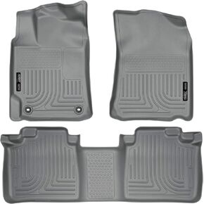 Husky Liners - Weatherbeater Floor Mats | Fits 2012 - 2017 Toyota Camry | Front & 2nd Row, 3 pcs. | Grey - 98902