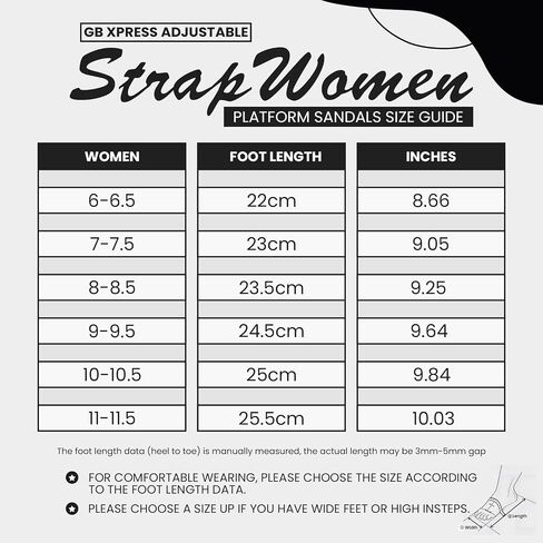 Women's Platform Sandals - Arch Support, Comfortable Foam Slides with Adjustable Buckle, Lightweight Thick Soles | Ultra Cushion in Saudi Arabia
