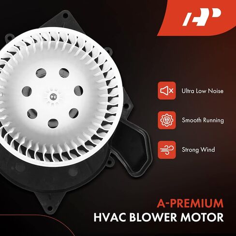 A-Premium HVAC Heater Blower Motor Assembly Compatible with Chrysler & Dodge Vehicles - 300 2005-2007, Charger 2006-2007, Magnum 2005-2007 - Front Side, Replace# 5061091AB in Saudi Arabia