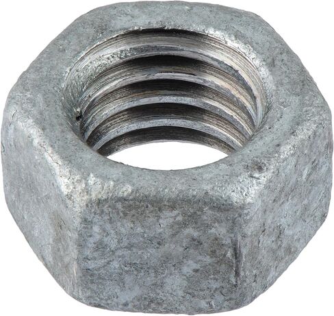 3/8"-16 (25 Pack) Galvanized Hex Nuts by Makers Bolt in Saudi Arabia