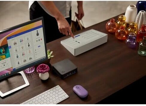 كمبيوتر Intel NUC 13 Pro Slim Mini PC، الجيل الثالث عشر 12-Core i7-1360P حتى 5.0 جيجا هرتز، كمبيوتر صغير 64 جيجا DDR4، 2 تيرابايت PCIe SSD، WiFi 6E، Thunderbolt 4، USB-C، BT 5.3، Dual HDMI 2.1، RJ45، ويندوز 11 برو in Kuwait