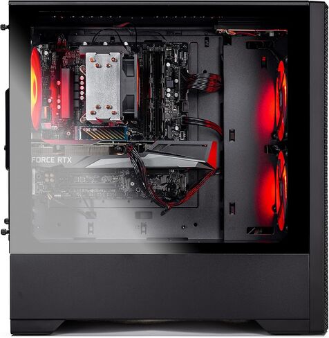 Skytech Gaming Blaze 3.0 Gaming PC Desktop – Intel Core i5 12400F 2.5 GHz, NVIDIA RTX 3060, 500GB NVME SSD, 16GB DDR4 RAM 3200, 600W Gold PSU, 11AC Wi-Fi, Windows 11 Home 64-bit,Black in Kuwait