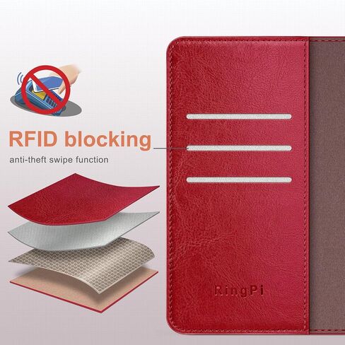 for Samsung Galaxy S22 5G Phone case,[RFID Blocking Leather] Flip Folio Book Shockproof Protector,Holder Stand Cases for Samsung S22,Women Men for S22 Wallet Cover,Blue Green in Saudi Arabia