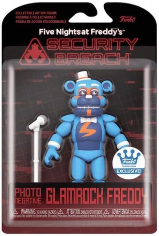 Funko Pop! Action Figure: FNAF Five Night's at Freddy's - Photo Negative Glamrock Freddy (Fun Fest 2023 Shop Exclusive) in Saudi Arabia