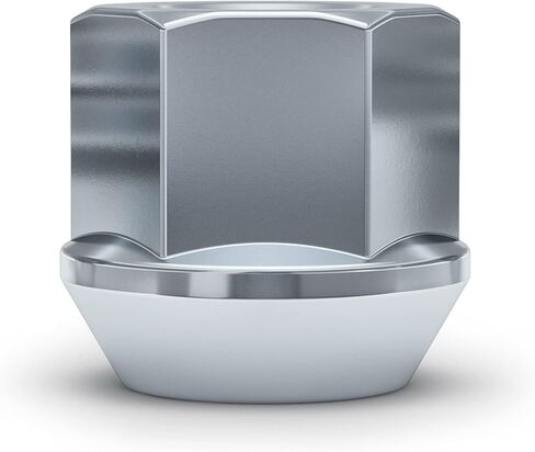 White Knight 791306-1SAM Chrome M12 x 1.25 مجموعة صواميل الجوزة ذات النهاية المفتوحة مع أقفال للعجلات، 20 حزمة in Saudi Arabia