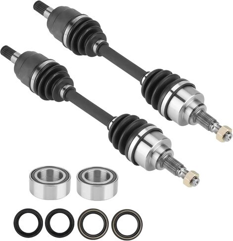Front Left Right CV Axle Drive Shaft & Wheel Bearing Set for Honda FourTrax Rancher 350 TRX350 2000 2001 2002 2003 2004 ATV Axle Replacement in Saudi Arabia