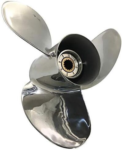 13 1/2x15 14x17 14x19 14x21 15 Spline Stainless Steel Propeller RH SS Props for DF70/80/90/100/115/140 Suzuki Outboards in Saudi Arabia