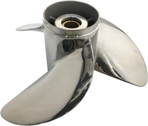 13 1/2x15 14x17 14x19 14x21 15 Spline Stainless Steel Propeller RH SS Props for DF70/80/90/100/115/140 Suzuki Outboards in Saudi Arabia