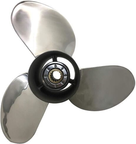 13 1/2x15 14x17 14x19 14x21 15 Spline Stainless Steel Propeller RH SS Props for DF70/80/90/100/115/140 Suzuki Outboards in Saudi Arabia