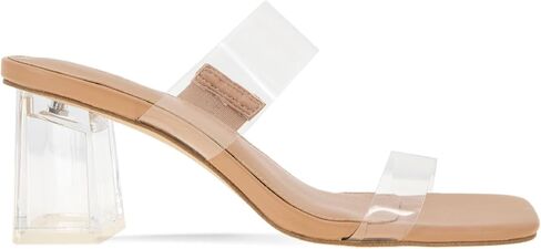 BCBGeneration Women's Neutral Heeled Sandal in Saudi Arabia