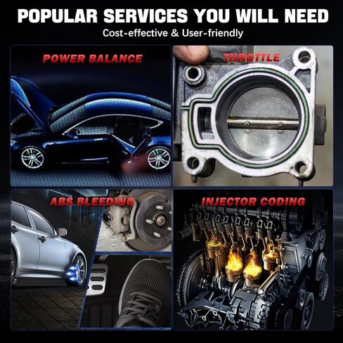 XTOOL IP608 OBD2 Scanner Diagnostic Tool, All System Diagnostic, Lifetime Free Update, 30 Reset Services, Newest Car Scanner Support CAN FD, Throttle, ABS Bleeding, Oil Reset, EPB, SAS, BMS, Auto VIN in Saudi Arabia