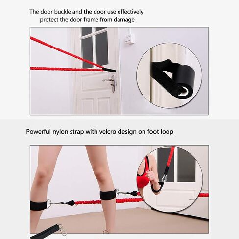 Resistance Band with Handle, Exercise Bands with Handles, Ideal for Strength Training, Muscle Toning, Physical Therapy in Saudi Arabia