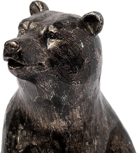HomeRoots مساند كتب ذات لون معدني من Grizzly Bear in Kuwait