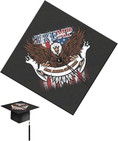 Graduation Cap Decorations Kit Include Cap, 3D Butterfly Stickers, Artificial Flowers, Pearl Patch, Gold Paintbrush, Hot melt Glue Gun for DIY Grad Cap 2024 Graduation Party Supplies (Pink Flower) in Saudi Arabia