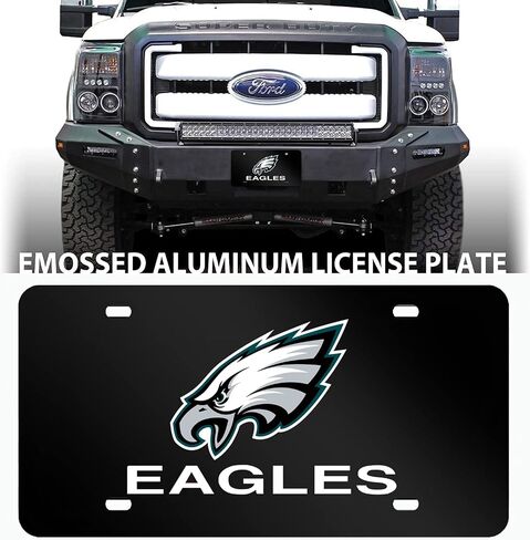 1PCS for Braves License Plate Cover, 12" x 6" Matte Black Aluminum Alloy License Plate Frame Matching with Screw Cover Set, Customizable, 0.025" Thick Aluminu in Saudi Arabia