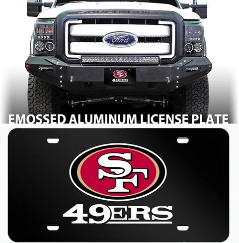 1PCS for Braves License Plate Cover, 12" x 6" Matte Black Aluminum Alloy License Plate Frame Matching with Screw Cover Set, Customizable, 0.025" Thick Aluminu in Saudi Arabia