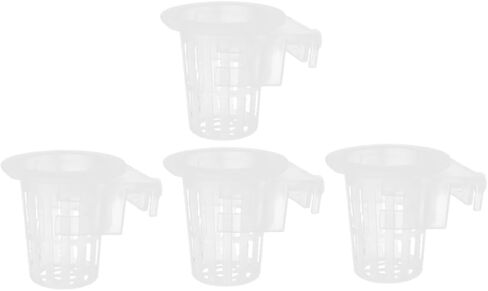 FOMIYES 4Pcs Accessories Aquatic Plants Hanging Aquarium Plant Pot Water Plant Basin Hanging Flowerpot Aquarium Plant Pots Aquarium Plant Holder Plant Basket Aquarium Plant Stand in Saudi Arabia