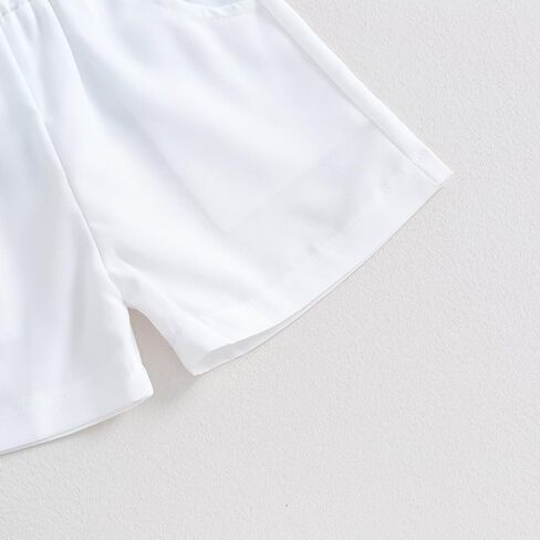 Toddler Baby Boy Summer Clothes Set Easter Bunny Short Sleeve Button Down Shirt Shorts Gentleman Outfits in Kuwait