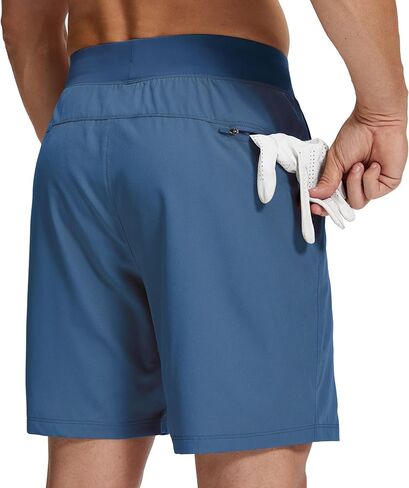 Willit Men's Golf Shorts Quick Dry Athletic Shorts Lightweight Hiking Workout Casual Shorts with Pockets 7" in Saudi Arabia